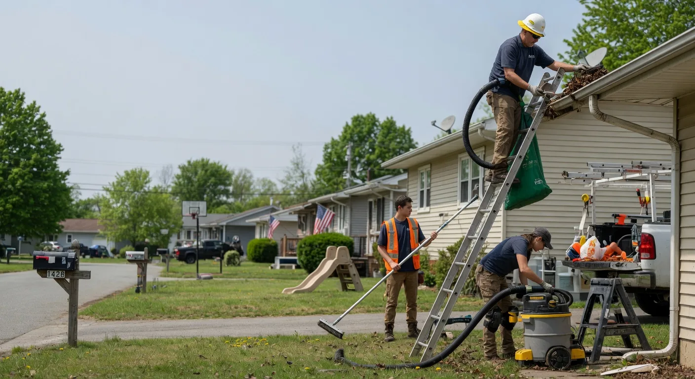 Gutter Installation in Lucernemines, PA near me